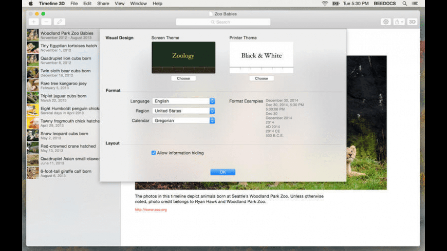 Timeline 3d Mac Free Download